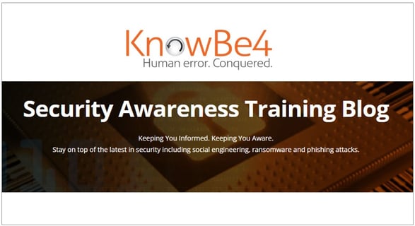 KnoWBe4 SAT Blog Logo