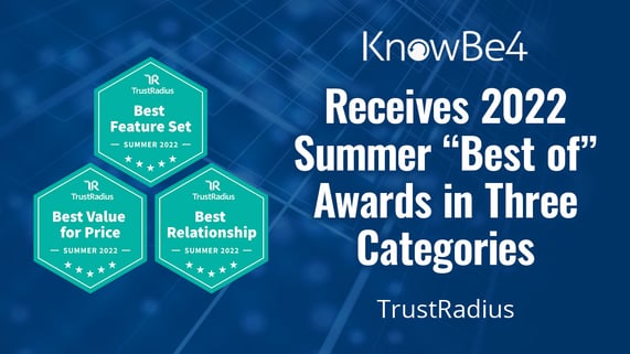 TrustRadius 2022 Summer Best Of Awards