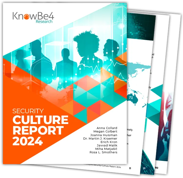 KnowBe4、組織のセキュリティ文化水準の調査結果、2024年度版